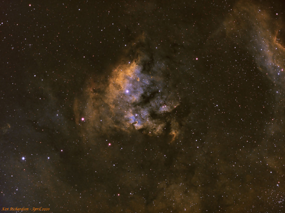 NGC7822 Oiii Emission? - Beginning Deep Sky Imaging - Cloudy